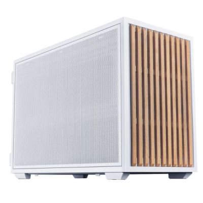 9. Lian Li B4-mATX Wood Mini Tower White, Wood
