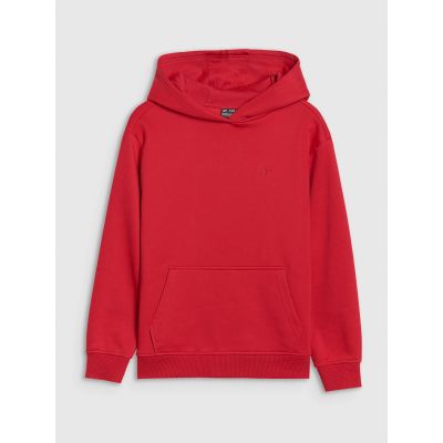 4. Boy's sweatshirt with hood, open, 4F 4FJWSS25TSWSM1852-62S