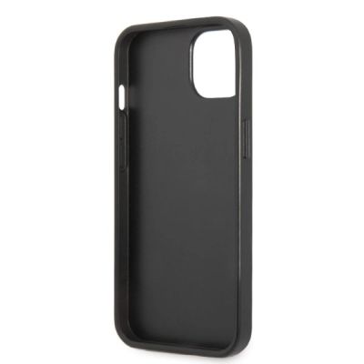 7. Karl Lagerfeld KLHCP13MSFMP2K iPhone 13 6.1" hardcase black/black Saffiano Plaque