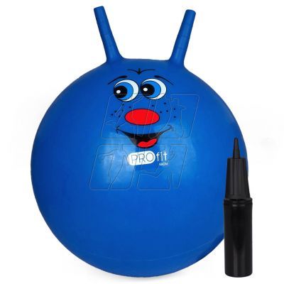 4. Jumping ball Profit DK 2103 55 cm blue