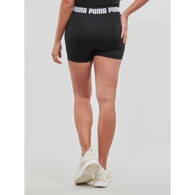 4. Puma Stron 3 women's training shorts, elastic, black, comfortable
