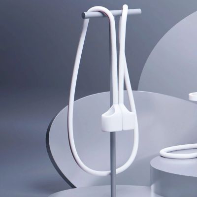 4. 3mk Silicon AirPods Case for AirPods 3 - white