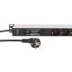 8. Digitus DN-95438 PDU 9-way power outlet 1U Black, Silver