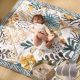 4. Momcozy Green Forest Floor Play Mat