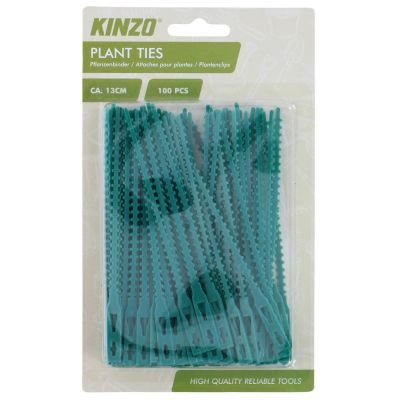 KINZO PLANT TIES 13CM 100PCS