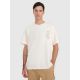 Men's oversized printed T-shirt 4F 4FRAW25TTSHM3220-11S