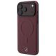 2. Mercedes Leather 3D MagSafe Case for iPhone 17 Pro Max - Navy Blue