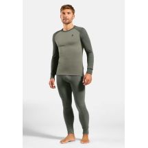 Thermal underwear - Odlo Set ACTIVE WARM Special Set size M Dark Gray