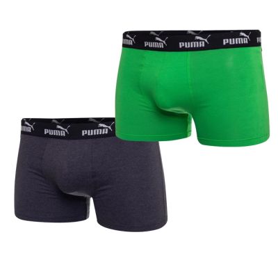 7. Puma men's boxer briefs 2-Pack green gray comfortable cotton