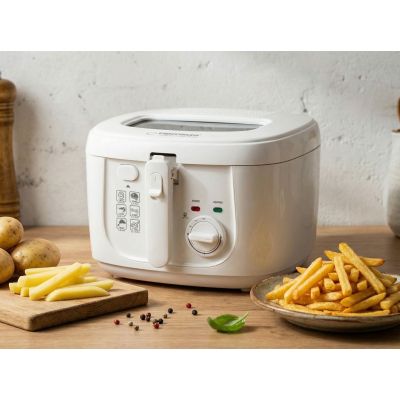 8. Esperanza SPRING ROLL EKG012 fryer (2.5 l; 1800W; white)