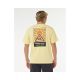 3. RIP CURL Search Dawn Tee Yellow Men's T-Shirt