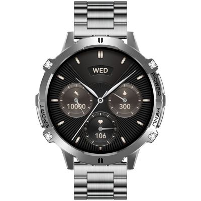 4. Smartwatch Gravity Graphite Strap + Bracelet GT42-3