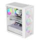 GENESIS DIAXID 605 ARGB MIDI TOWER CASE WITH WINDOW, USB-C, WHITE