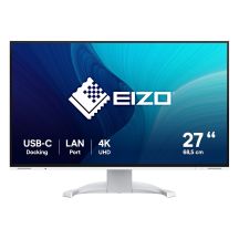 EIZO FlexScan EV2740X-WT Monitor - 68.6 cm (27") - 3840 x 2160 pixels - 4K Ultra HD - LCD - 5 ms - White