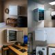 6. Extralink Rack Cabinet 9U 600x450 ASP Gray, Wall Mounted, Solid Sheet Metal Door