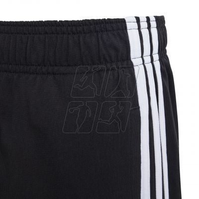 6. Adidas Essentials 3-Stripes Knit Jr Shorts HY4714