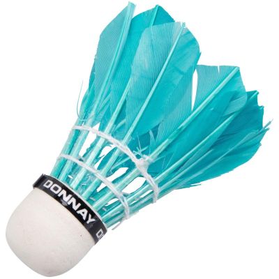 3. DONNAY FEATHER BADMINTON SHUTTLE 5 PCS COLOR