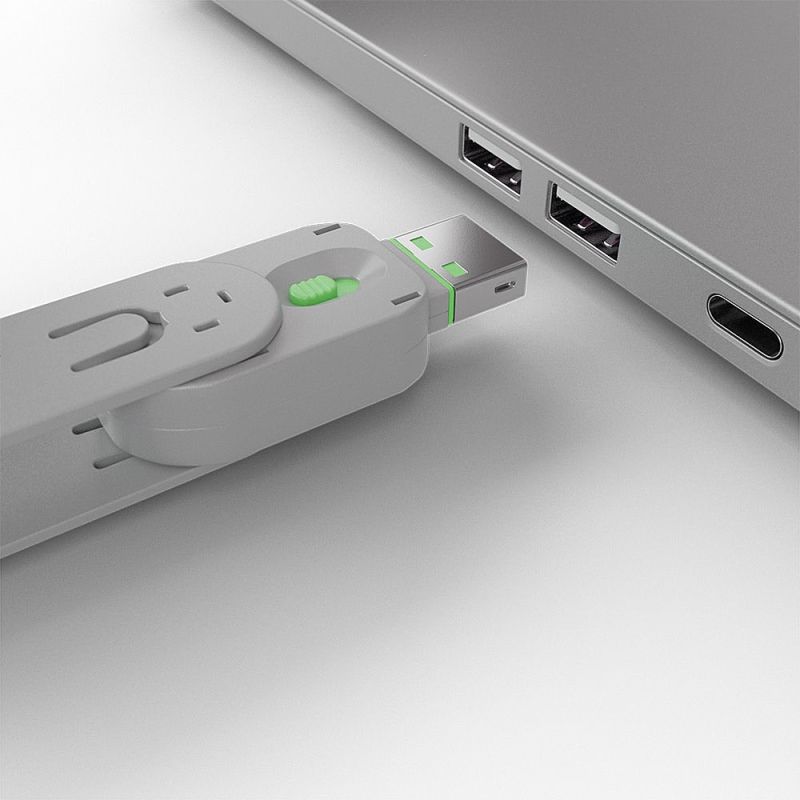 3. Lindy 40451 Port Blocker Port Blocker + USB Type-A Dongle Green Acrylonitrile Butadiene Styrene (ABS) 5 pcs.