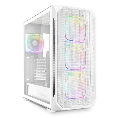 8. Sharkoon AK5M RGB Midi Tower White