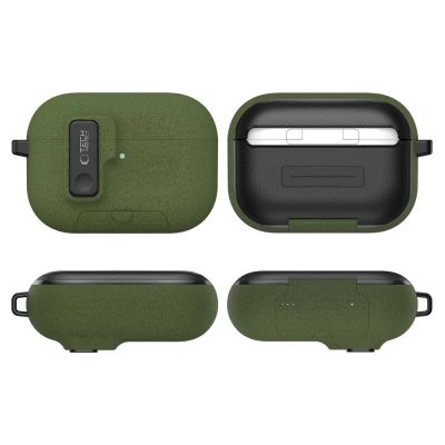 5. Tech-Protect Slim Hook Case for AirPods Pro 3 - Green