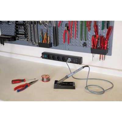 3. Brennenstuhl Bremounta 3 m power strip 5 x network sockets indoor black