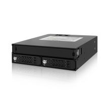 ICY Dock ToughArmor MB994IKO-3SB Drive Enclosure - SATA 6Gb/s / SAS 12Gb/s - SATA 6Gb/s