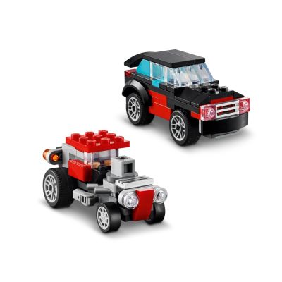 7. LEGO Creator 31146 Flatbed Truck with Helicopter