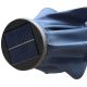 28. GARDEN UMBRELLA WITH LED LIGHTING 300CM NAVY BLUE