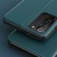 9. Eco Leather View Case Elegant Flip Cover Case with Stand Function Xiaomi Redmi K40 Pro + / K40 Pro / K40 / Poco F3 Red