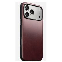 Nomad Modern Leather Case for 17.5 cm (6.9") mobile phone, Burgundy