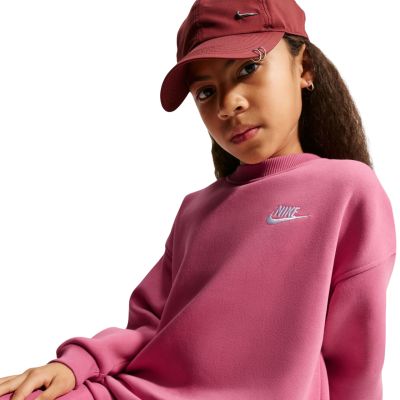 3. Nike Sportswear Club Fleece Kids' Sweatshirt Pink FD2923 641