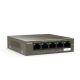 5. PoE switch Tenda TEG1105P-4-63W (5x 10/100/1000Mbps)