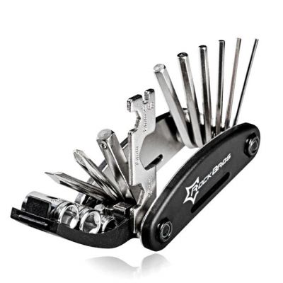 2. Rockbros GJ1601 16-in-1 Multi-Tool for Bicycle Repair - Black
