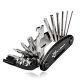 2. Rockbros GJ1601 16-in-1 Multi-Tool for Bicycle Repair - Black