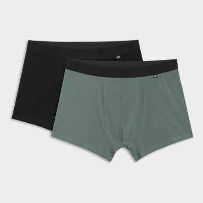 4. Men's boxer shorts (2-pack) 4F 4FWAW25UBXSM062 4F 4FWAW25UBXSM062-92S