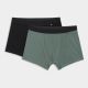 4. Men's boxer shorts (2-pack) 4F 4FWAW25UBXSM062 4F 4FWAW25UBXSM062-92S