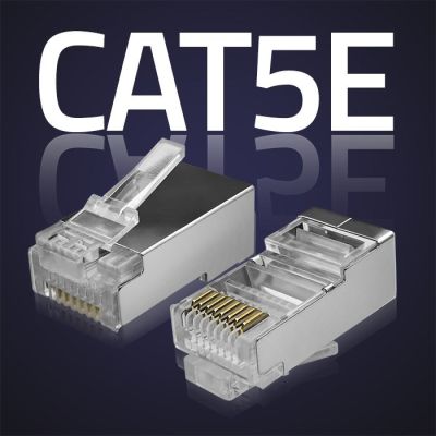 3. QOLTEC RJ45 MODULAR CONNECTOR PLUG | CAT5E | FTP | 100PCS