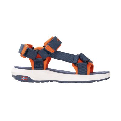 3. Trollkids Kids Lysefjord Sandal mystic blue/orange (666-142)