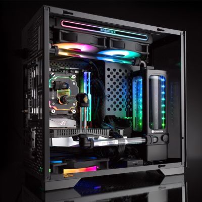 8. RAIJINTEK PAEAN Mini Mini Tower Black