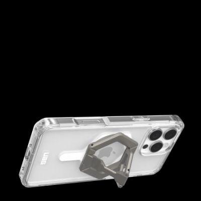 2. UAG Plyo Magsafe Case with Magnetic Ring Stand for iPhone 16 Pro Max - Titanium
