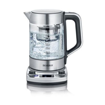 Severin WK 3422 electric kettle 1.7 l 3000 W Stainless steel