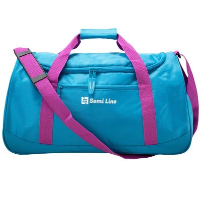 2. Sports Bag A3043 Blue-Violet SEMI LINE