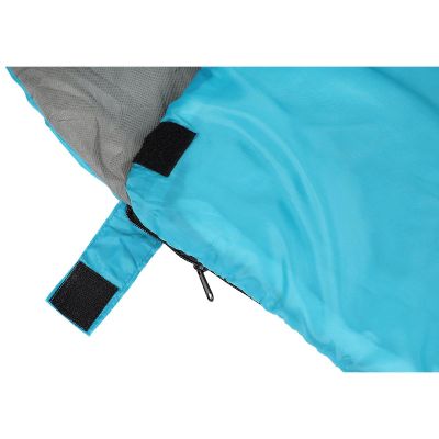 9. LIGHT TOURIST SLEEPING BAG 200X70CM BLUE ENERO CAMP