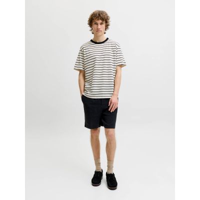 2. Jack&Jones men's shorts JPSTJAIDEN COBA STRIPE JOG SHORTS REG SN 12274413 BLACK