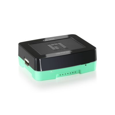 7. LevelOne FPS-1032 Ethernet LAN Print Server Black, Green