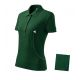 Women's Cotton Polo Shirt (Dark Green)