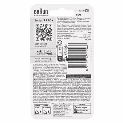 4. BRAUN Series 9 PRO+ Replacement Head Braun