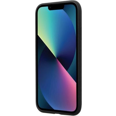 5. Guess GUHCN614DGPK Case for iPhone 11 / Xr - Black Silicone Logo Strass 4G