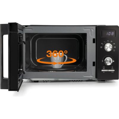 6. Gorenje MO20A3BH Black Combination Microwave Oven Countertop 20 l 800 W