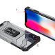 6. Crystal Ring Case Kickstand Tough Rugged Cover for iPhone XS Max red